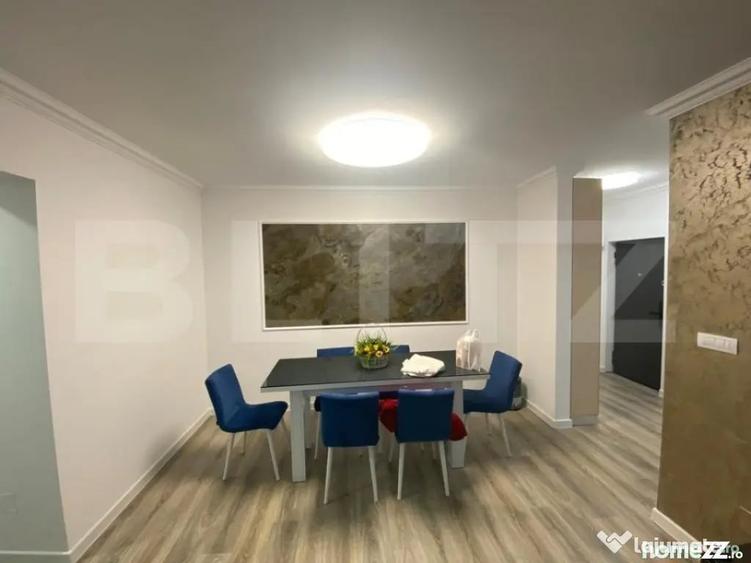 Apartament cu 3 camere semidecomandat în Calea București