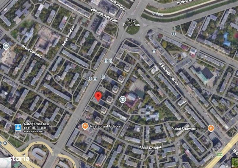 Apartament cu 3 camere în Podu Roș