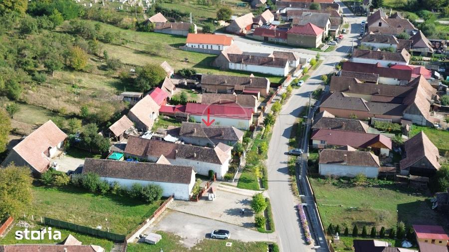 Casă cu 3 camere cu Teren 2594 Mp în Blăjel