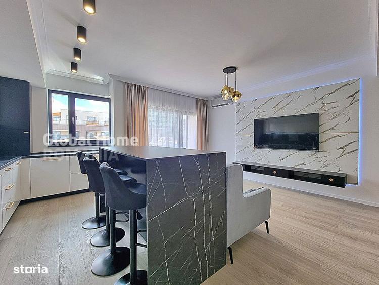 Apartament cu 4 camere, mobilat în Pipera