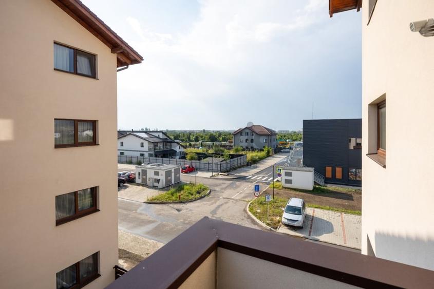 Apartament cu 2 camere decomandat, mobilat în Sânpetru