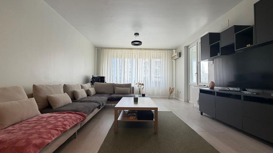 Apartament cu 3 camere decomandat, mobilat în Grozăvești