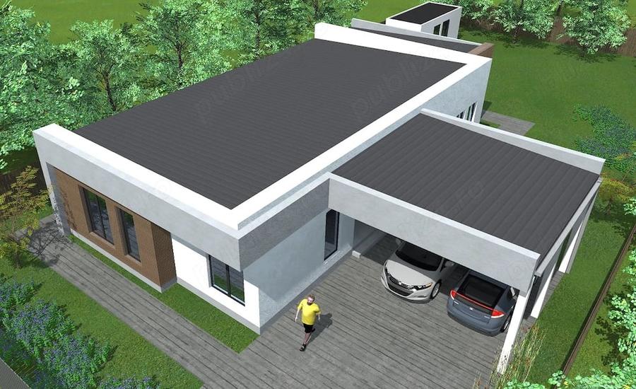 PROPRIETAR, casa individuala parter, carport - 1