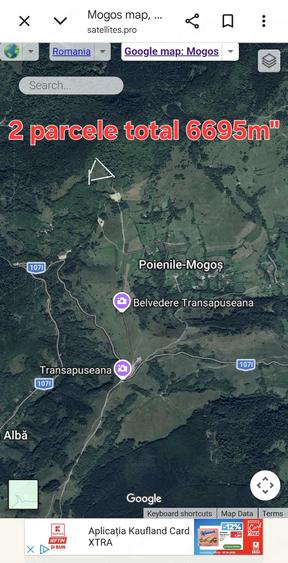 Teren de 6695 mp, în Mogoș