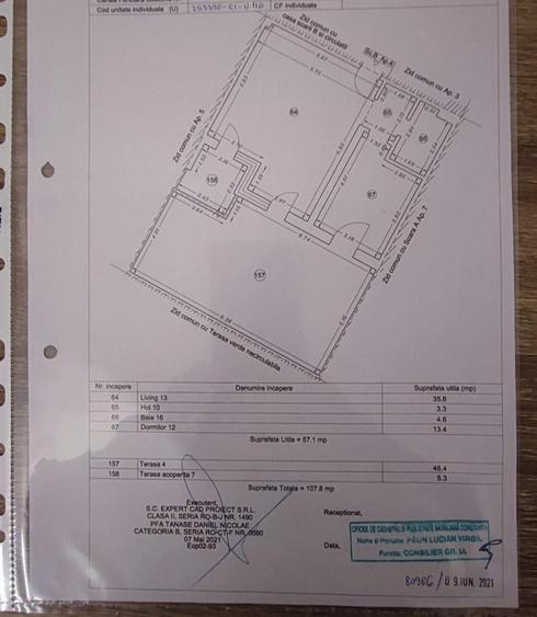 Apartament cu 2 camere decomandat, mobilat în Exterior Vest