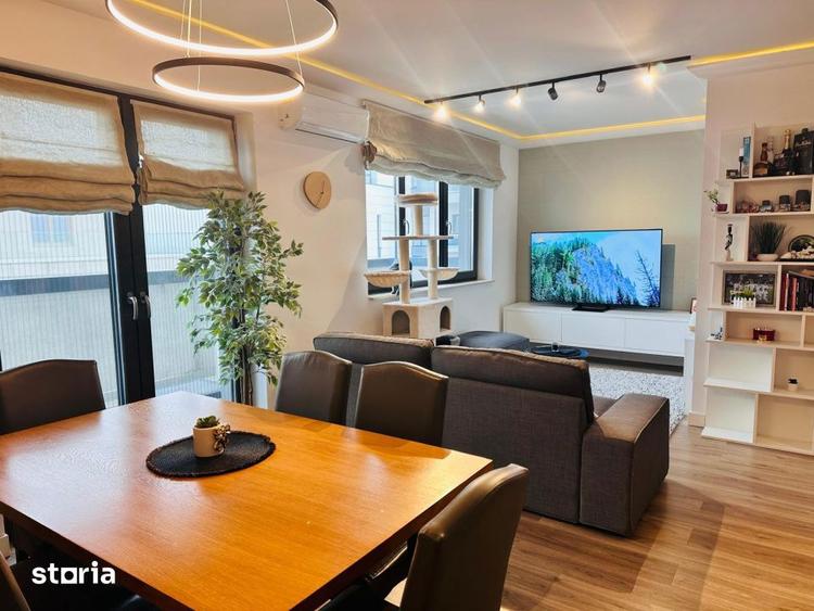 Apartament cu 4 camere decomandat, mobilat în Sisești