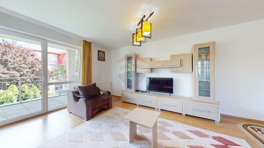 Apartament cu 2 camere decomandat, mobilat în Bartolomeu