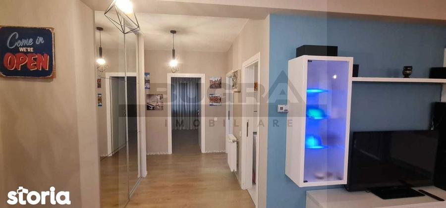 Apartament cu 3 camere semidecomandat, mobilat în Bună Ziua
