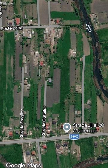 Teren de 7000 mp, în Golăiești