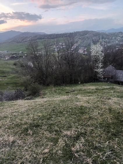 Teren de 2600 mp, în Izvoarele