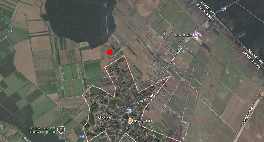 Teren Construcții intravilan de 4000 mp, în Săbăreni