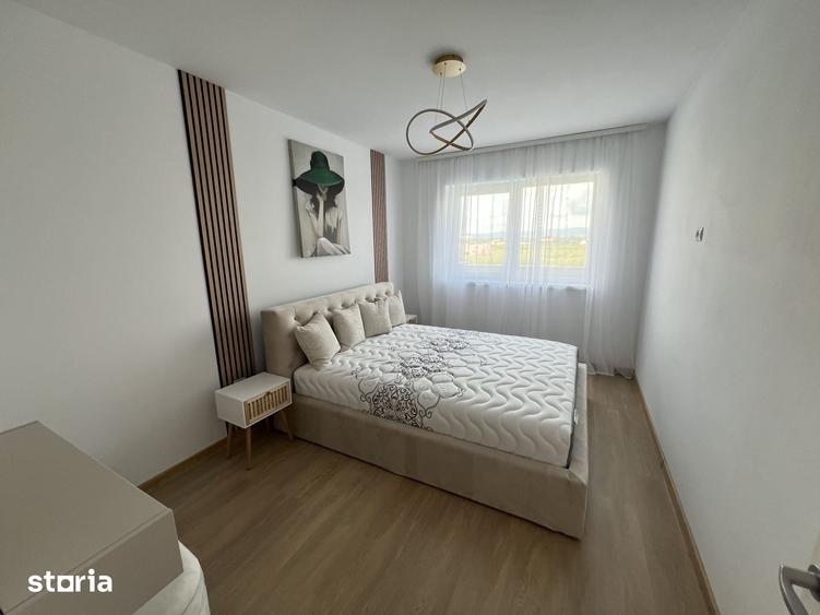 De inchiriat-apartament-2 camere-open space-nou-mobilat-utilat-parcare - 7