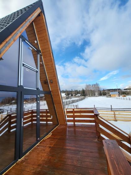 Proprietar vand Cabana A frame constructie noua - 8