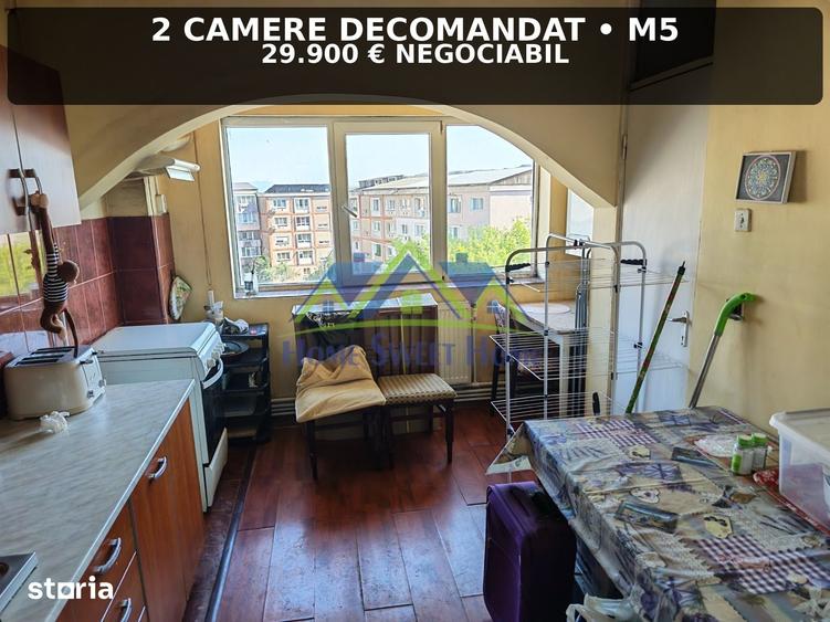 Apartament cu 2 camere decomandat în Central