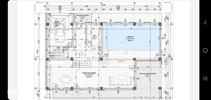 Casă cu 5 camere cu Teren 1190 Mp în Central