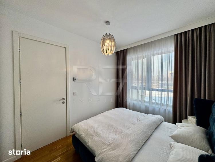 Apartament cu 2 camere semidecomandat, mobilat în Domenii