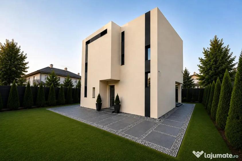 Casă cu 5 camere cu Teren 391 Mp în Chiajna