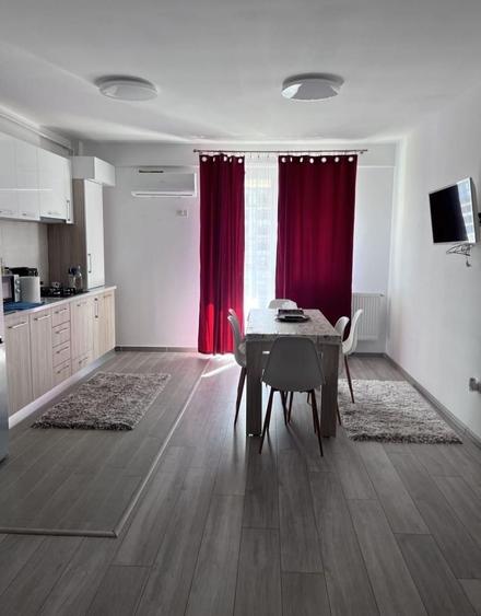 Apartament cu 2 camere semidecomandat, mobilat în Exterior Nord