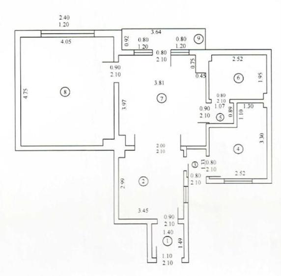 Apartament cu 2 camere semidecomandat, mobilat în Victoriei