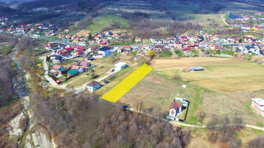 Teren de 2550 mp, în Budești