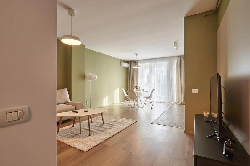 Apartament cu 2 camere semidecomandat în Central