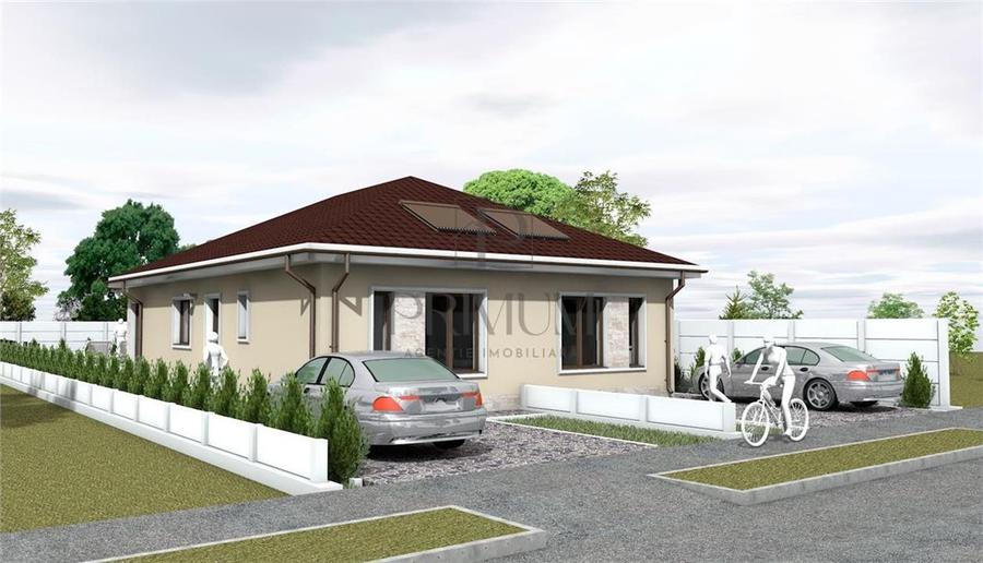Duplex cu 3 camere cu Canalizare în Albina