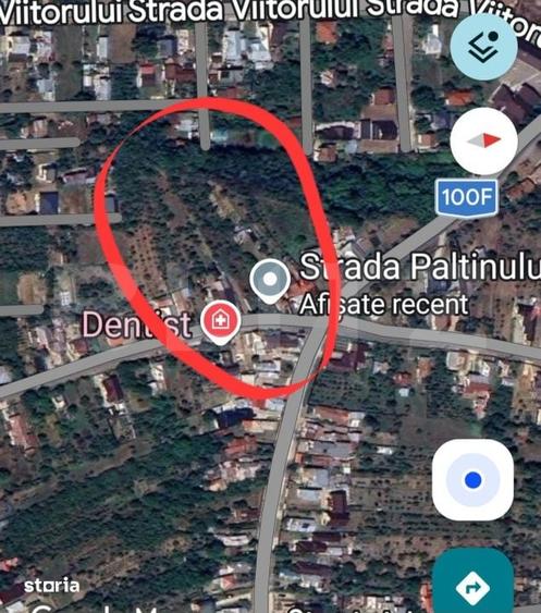 Teren de 1572 mp, în Central