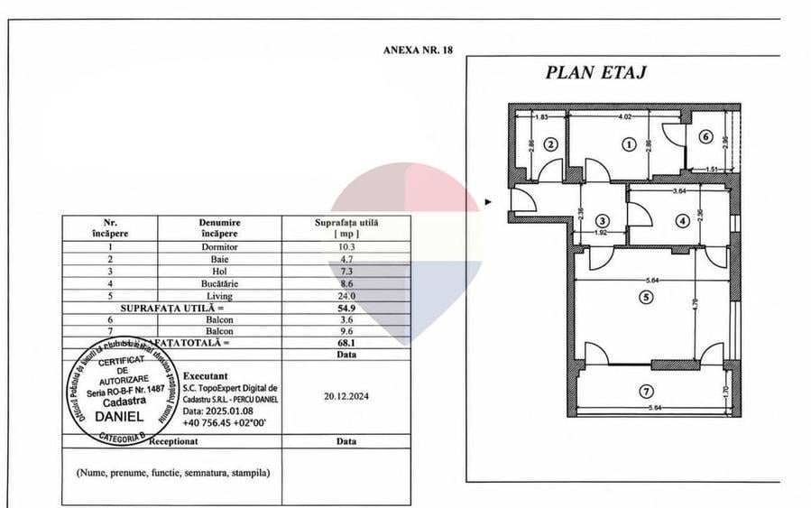 Apartament cu 3 camere semidecomandat în Vitan-Bârzești