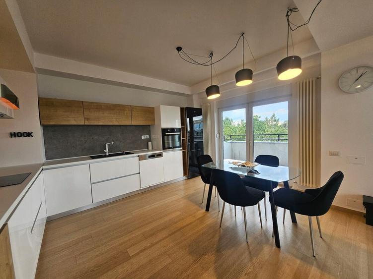 Apartament cu 3 camere decomandat, mobilat în Dorobanți