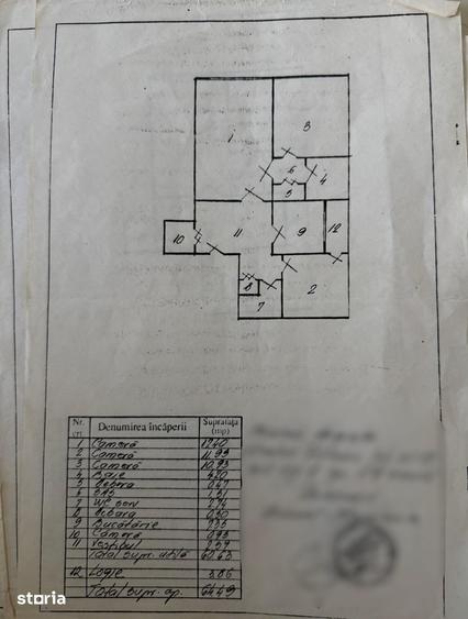 Apartament cu 3 camere în Crângași