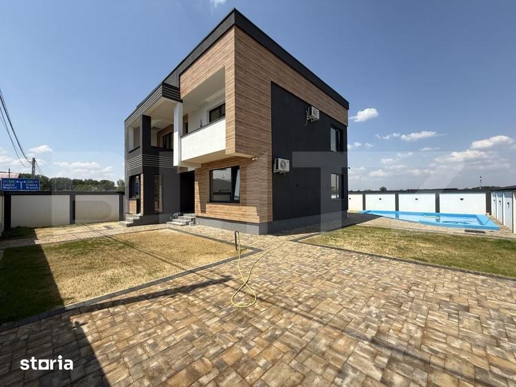 Casa P+1 cu piscina, 155 mpu si teren 490 mp, zona sudica - 1