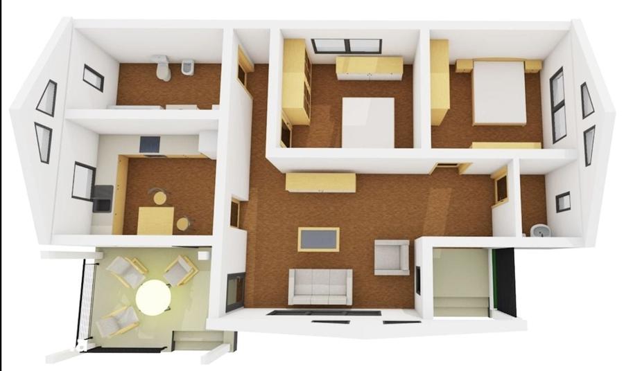 Casă cu 3 camere cu Teren 500 Mp în Letea Veche