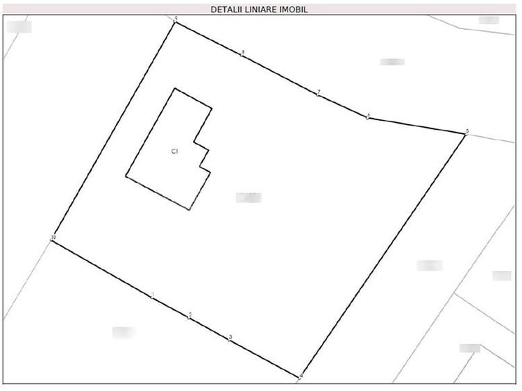 Teren intravilan autorizabil pt. casa | 1000mp | Parcelabil | Borhanci
