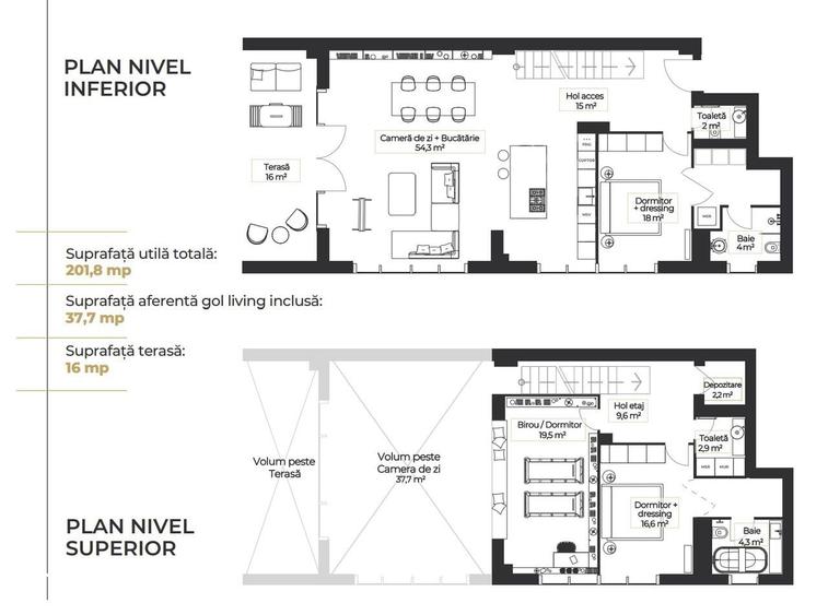Apartament cu 4 camere, mobilat în Pipera