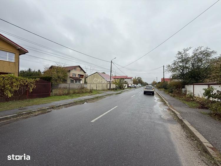 Teren de vanzare,asfaltat, utilita?i, Cornetu , str Trandafirilor.