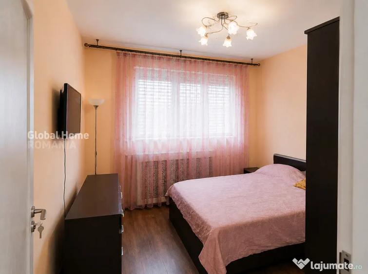 Apartament cu 2 camere semidecomandat, mobilat în Domenii