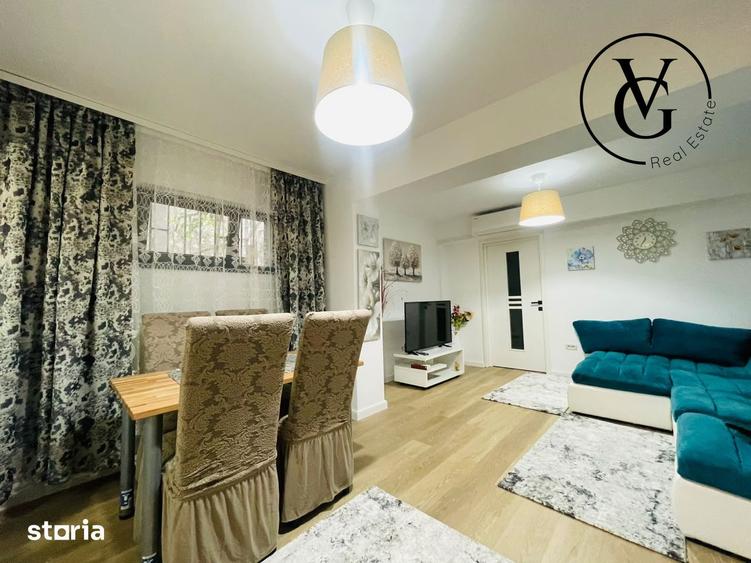 Apartament cu 2 camere decomandat, mobilat în Central