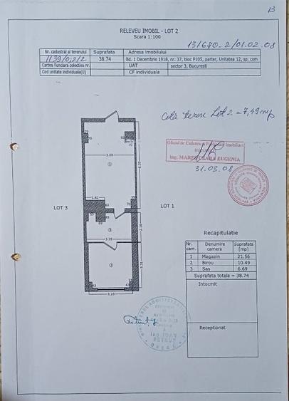 Spațiu comercial, de 23 mp, în 1 Decembrie 1918