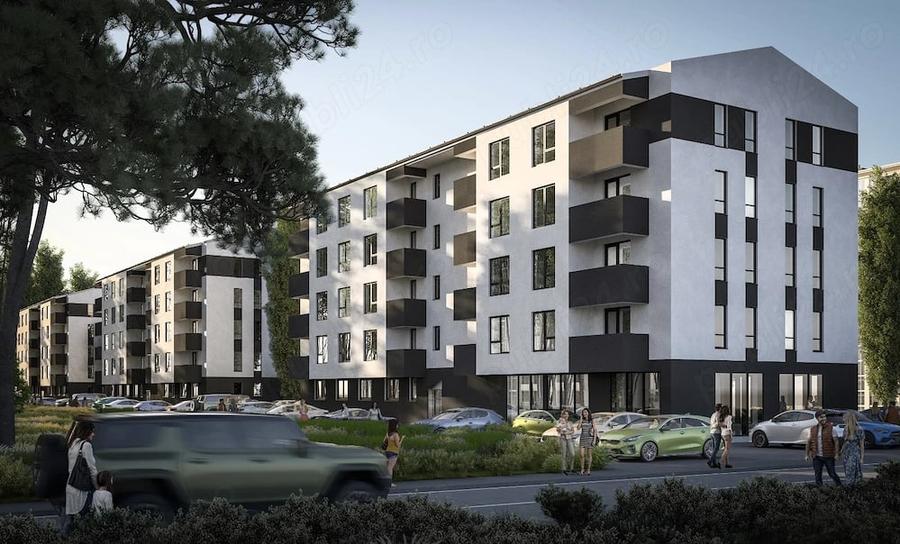 Apartament cu 3 camere decomandat în Chiajna