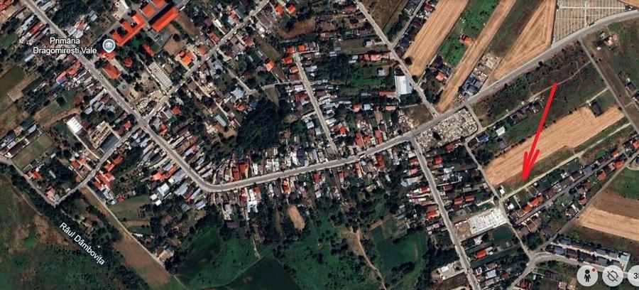 Teren Construcții intravilan de 425 mp, în Dragomirești-Vale