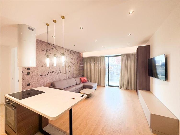 Apartament cu 2 camere semidecomandat, mobilat în Herăstrău