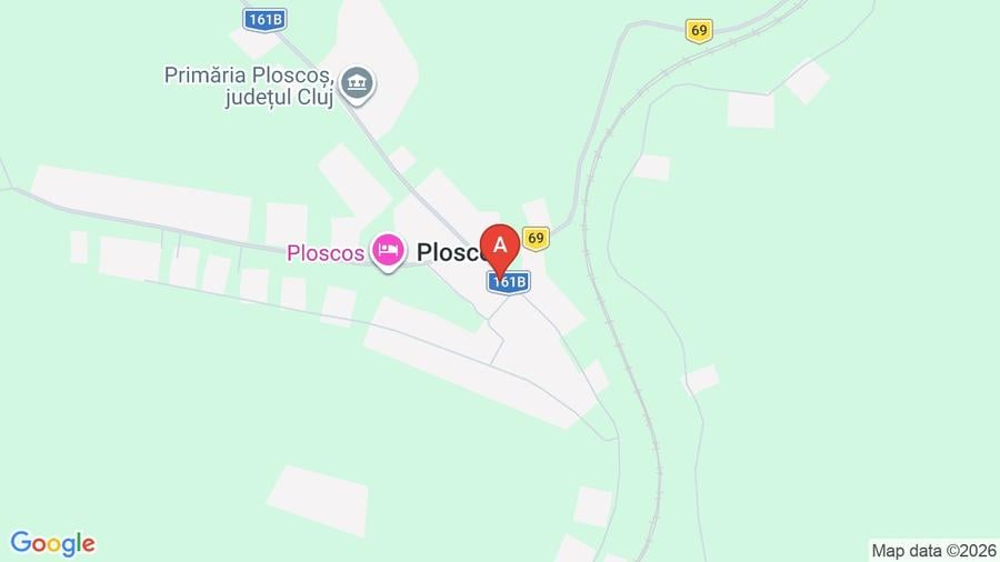 Casă individuală cu 2 camere cu Canalizare în Ploscoș