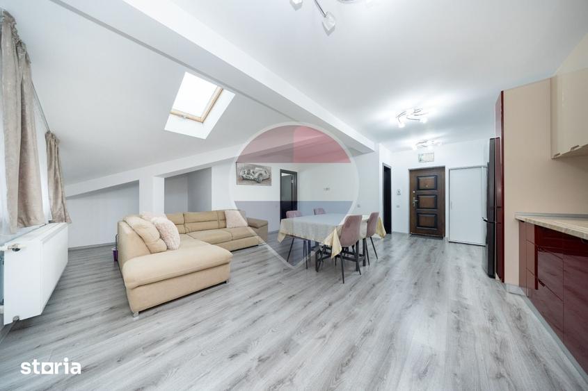 Apartament cu 2 camere, mobilat în Sânpetru
