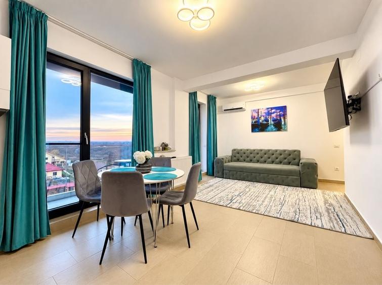Apartament cu 2 camere semidecomandat în Nord