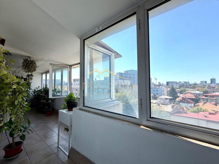 Apartament cu 2 camere semidecomandat, mobilat în Dorobanți