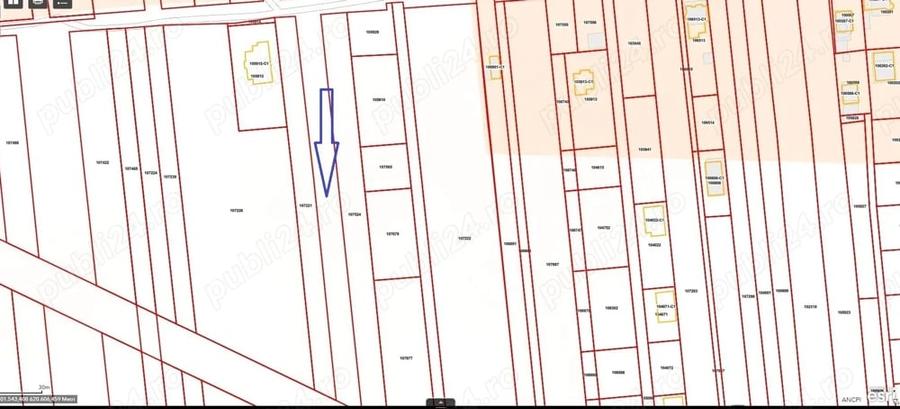 Teren de 3600 mp, în Central