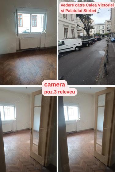 Apartament cu 3 camere decomandat în Calea Victoriei