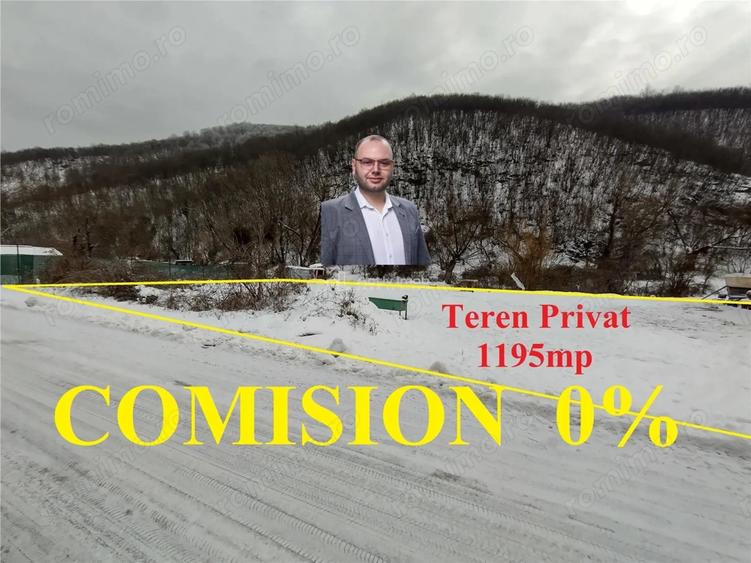 Teren de 1195 mp, în Ciclova Română