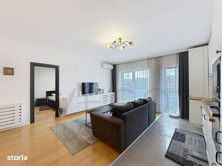 Apartament cu 2 camere semidecomandat în Mărăști