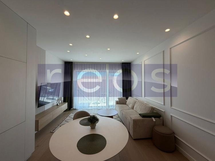 Apartament cu 2 camere, mobilat în Barbu Văcărescu
